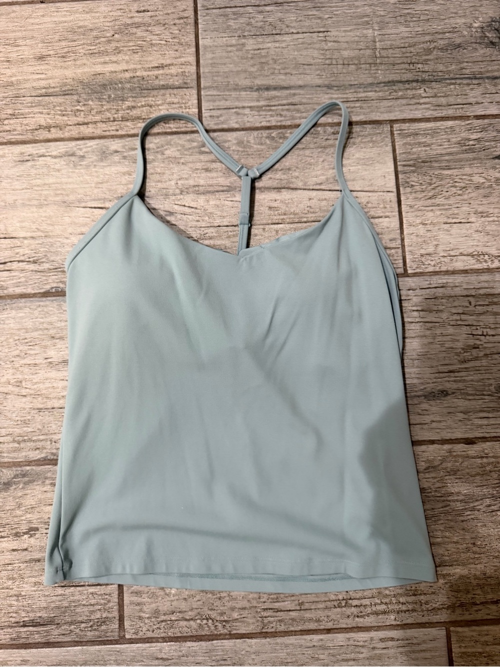 Light Sage Racerback Cami Tank Top - Women